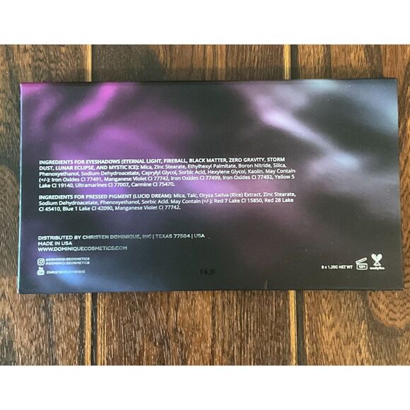 Dominique Cosmetics - Celestial Thunder - Eyeshadow Palette - Brand New! - Picture 3 of 4
